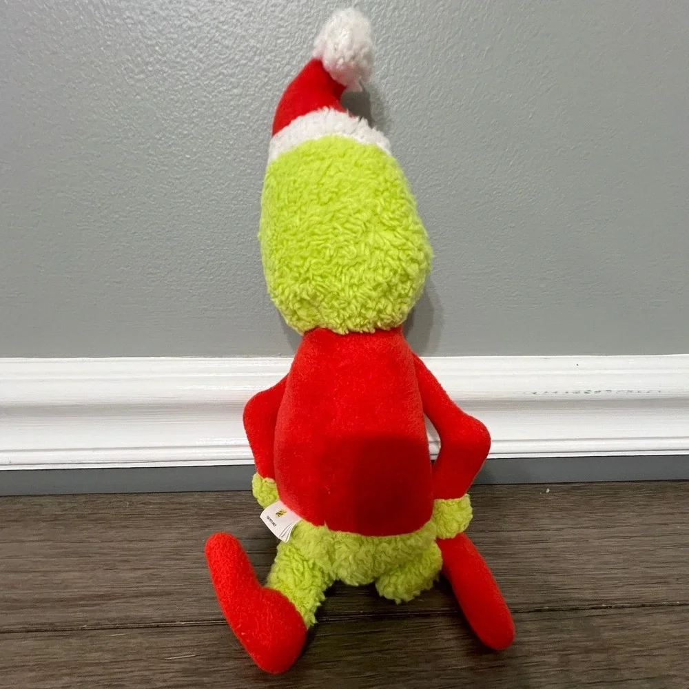 Dr. Seuss For Pets Grinch Squeaky Dog Toy Christmas Merry Grinchmas Plush 12
